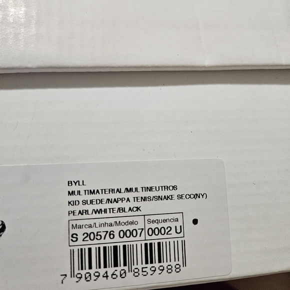 SCHUTZ Kid Suede Nappa and Snake Mix Material Sneaker Size 8.5 New - Picture 10 of 10